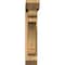Ekena Millwork Olympic Slat Smooth Bracket w/ Offset Brace, Western Red Cedar, 5 1/2"W x 24"D x 28"H BKT0604X24X28OLY06SWR - alternate 3